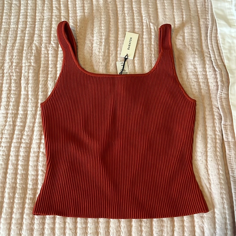 NWT SculptKnit Square Neck Tank Top